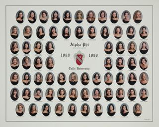 Zeta Theta Chapter Composite Photograph, 1998-1999