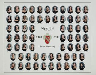 Zeta Theta Chapter Composite Photograph, 2000-2001