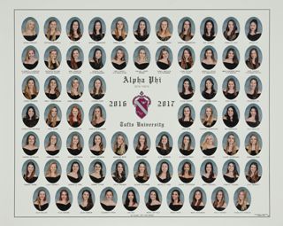 Zeta Theta Chapter Composite Photograph, 2016-2017