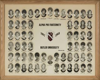 Epsilon Beta Chapter Composite Photograph, 1967-1968
