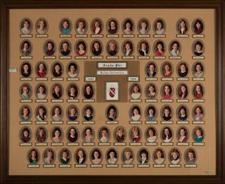 Epsilon Beta Chapter Composite Photograph, 1983-1984