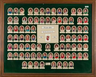 Epsilon Beta Chapter Composite Photograph, 1984-1985