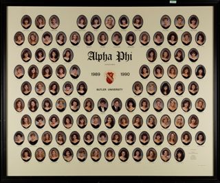 Epsilon Beta Chapter Composite Photograph, 1989-1990