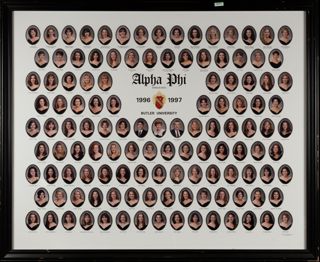 Epsilon Beta Chapter Composite Photograph, 1996-1997
