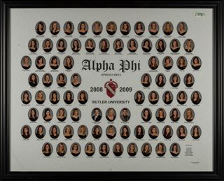 Epsilon Beta Chapter Composite Photograph, 2008-2009