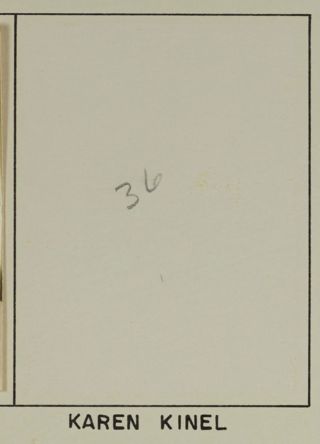 Epsilon Beta Chapter Composite, Karen Kinel, 1972