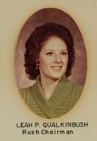 Epsilon Beta Chapter Composite, Leah P. Qualkinbush, 1975