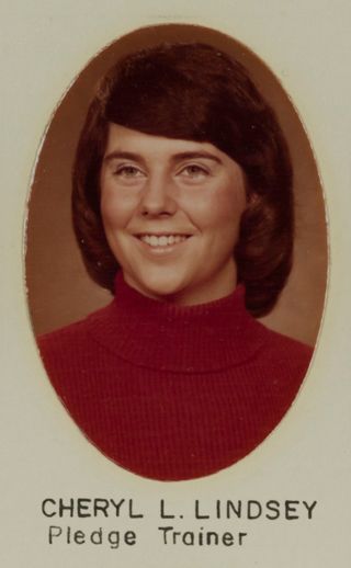 Epsilon Beta Chapter Composite, Cheryl L. Lindsey, 1977