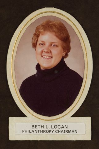 Epsilon Beta Chapter Composite, Beth L. Logan, 1979-1980