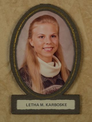 Epsilon Beta Chapter Composite, Letha M. Karboske, 1980-1981