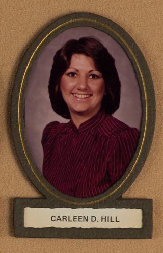 Epsilon Beta Chapter Composite, Carleen D. Hill, 1981-1982