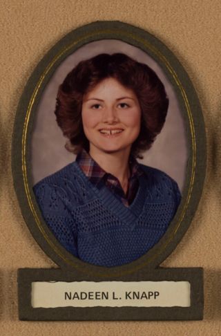 Epsilon Beta Chapter Composite, Nadeen L. Knapp, 1981-1982