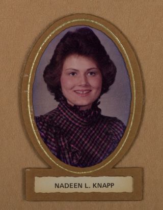 Epsilon Beta Chapter Composite, Nadeen L. Knapp, 1982-1983