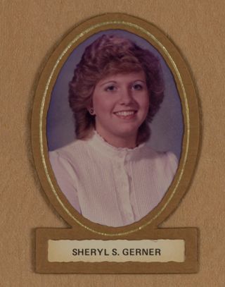 Epsilon Beta Chapter Composite, Sheryl S. Gerner, 1982-1983