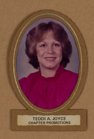 Epsilon Beta Chapter Composite, Teddi A. Joyce, 1982-1983
