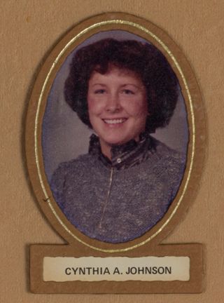 Epsilon Beta Chapter Composite, Cynthia A. Johnson, 1982-1983