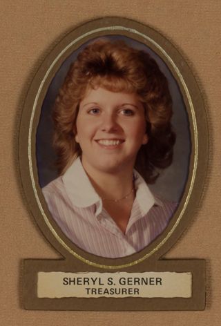 Epsilon Beta Chapter Composite, Sheryl S. Gerner, 1983-1984
