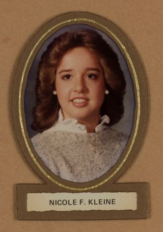 Epsilon Beta Chapter Composite, Nicole F. Kleine, 1983-1984