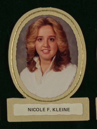 Epsilon Beta Chapter Composite, Nicole F. Kleine, 1984-1985