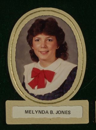 Epsilon Beta Chapter Composite, Melynda B. Jones, 1984-1985