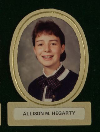 Epsilon Beta Chapter Composite, Allison M. Hegarty, 1984-1985