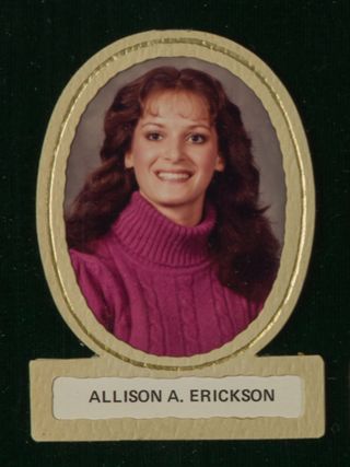 Epsilon Beta Chapter Composite, Allison A. Erickson, 1984-1985