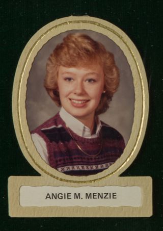 Epsilon Beta Chapter Composite, Angie M. Menzie, 1984-1985