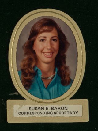 Epsilon Beta Chapter Composite, Susan E. Baron, 1984-1985