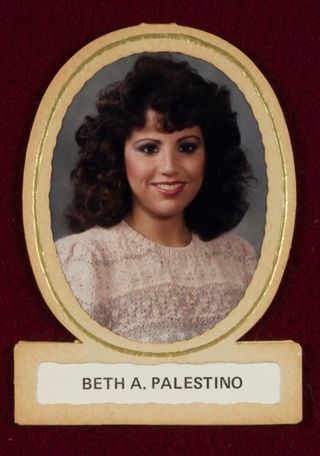 Epsilon Beta Chapter Composite, Beth A. Palestino, 1985-1986