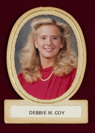 Epsilon Beta Chapter Composite, Debbie M. Coy, 1985-1986
