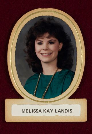 Epsilon Beta Chapter Composite, Melissa Kay Landis, 1985-1986