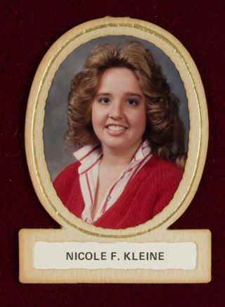 Epsilon Beta Chapter Composite, Nicole F. Kleine, 1985-1986