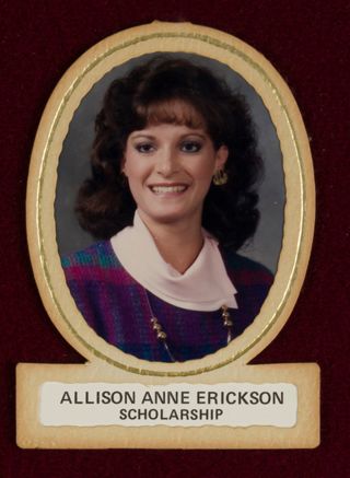 Epsilon Beta Chapter Composite, Allison Anne Erickson, 1985-1986