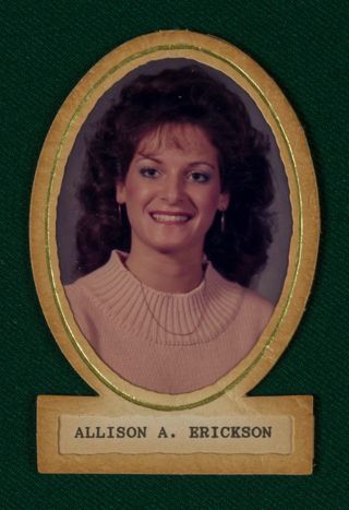 Epsilon Beta Chapter Composite, Allison A. Erickson, 1986-1987