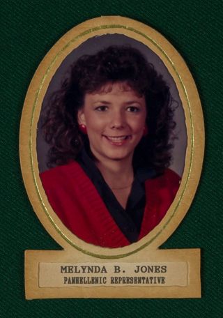 Epsilon Beta Chapter Composite, Melynda B. Jones, 1986-1987