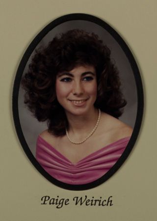 Epsilon Beta Chapter Composite, Paige Weirich, 1988-1989