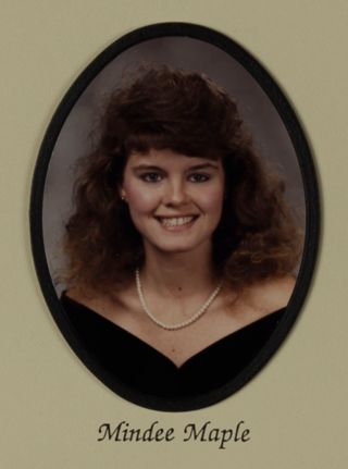 Epsilon Beta Chapter Composite, Mindee Maple, 1989-1990