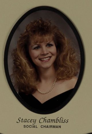Epsilon Beta Chapter Composite, Stacey Chambliss, 1989-1990