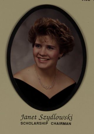 Epsilon Beta Chapter Composite, Janet Szydlowski, 1989-1990