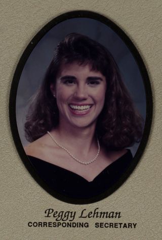 Epsilon Beta Chapter Composite, Peggy Lehman, 1991-1992