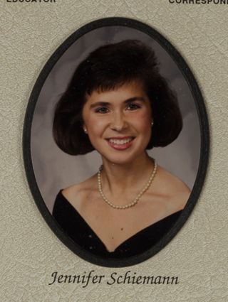 Epsilon Beta Chapter Composite, Jennifer Schiemann, 1992-1993