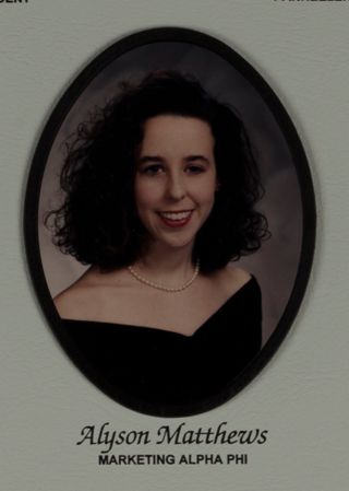 Epsilon Beta Chapter Composite, Alyson Matthews, 1995-1996