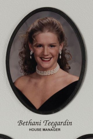 Epsilon Beta Chapter Composite, Bethani Teegardin, 1996-1997