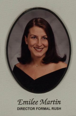 Epsilon Beta Chapter Composite, Emilee Martin, 1998-1999
