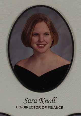 Epsilon Beta Chapter Composite, Sara Knoll, 1999-2000