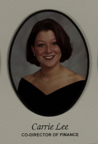 Epsilon Beta Chapter Composite, Carrie Lee, 2000-2001