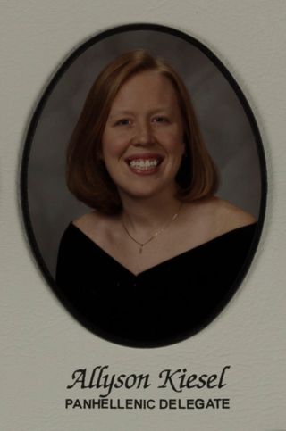 Epsilon Beta Chapter Composite, Allyson Kiesel, 2000-2001