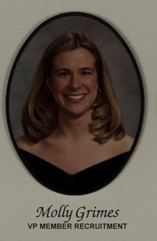 Epsilon Beta Chapter Composite, Molly Grimes, 2000-2001