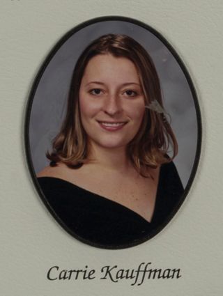 Epsilon Beta Chapter Composite, Carrie Kauffman, 2001-2002
