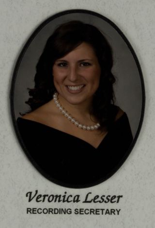 Epsilon Beta Chapter Composite, Veronica Lesser, 2008-2009
